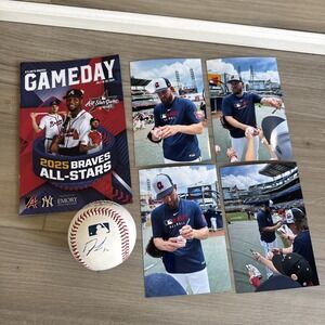 Dylan‎ Lee Rawlings Official Major League Baseball Autographed Braves 7/19/25